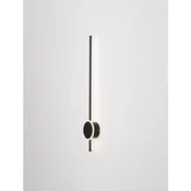 CLOCK ZIDNA LAMPA LED 22W/3000K/1560lm/IP20/CRNA NL9061428