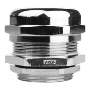 DE Kabelska uvodnica M32 metrična 18-25 mm IP68 ponikljana medenina DGN 3206