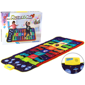 slomart LEAN TOYS Glasbena izobraževalna podloga z motivom klavirja in inštrumenti