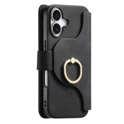 INF Etui denarnica za Samsung S23 Plus s prstanom in zadrgo, magnetni preklopni ovitek, (22137274)