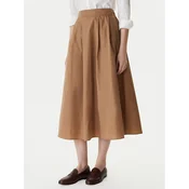 Marella Trapezno krilo Diva 2615101031 Rjava Regular Fit