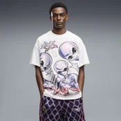 PUMA Melo Asteriks Oversized Tee Men, Clothing, White, L
