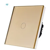 Exeshop wi-fi pametni prekidac 1g tuya zlatni nn (WiFi touch switch) ( ss012 )