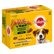 Multi pakiranje Pedigree Pouch mokra hrana za pse - 24 x 100 g perad u umaku
