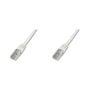 CAT 5e U-UTP patch cable, PVC AWG 26/7, length 1.5 m, color white