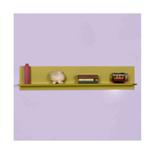 Hanah Home Zidna polica Raf-11-Yy-1, 120x25x20 cm, Zelena