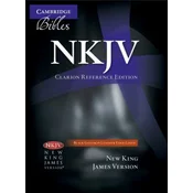 NKJV Clarion Reference Bible, Black Edge-lined Goatskin Leather, NK486:XE