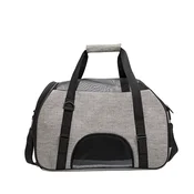 INF Zračna mrežasta torba za prenašanje hišnih ljubljenčkov - lahka in prenosna Grey, (5000125457)