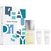 Issey Miyake LEau dIssey Gift Set for Men Eau de Toilette 125 ml + Shower Gel 50 ml + After Shave Balm 50 ml