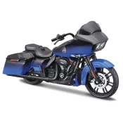 Maisto - HD - Motorno kolo - 2018 CVO Road Glide, črna in modra, blister škatla, 1:18
