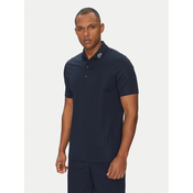 Lacoste Polo majica DH2341 Mornarsko modra Regular Fit