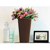 Greensun Samooskrbni sadilnik OXYGENS 24 x 24 cm, višina 41 cm, rjave barve