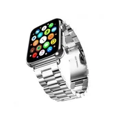 Mercury KOVINSKI PAS MERCURY ZA APPLE WATCH 42/44/45 MM SREBRN SREBRN, (21969194)