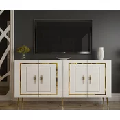 HANAH HOME Komoda Piero KB150 White Gold