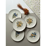 Hermia Set dezertnih tanjira, 6 komada, Šareni