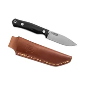 Casström No.8 SFK nož - črn, rezilo Micarta 14C28N