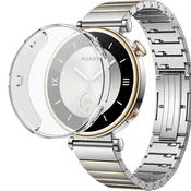 GS Ovitek 2 v 1 z zaščitno folijo za Huawei Watch GT 4 41 mm, prozoren