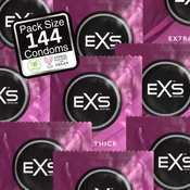 EXS Extra Thick 144 pcs - Durable Premium Latex Barrier System EXS031F