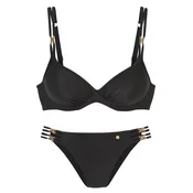 JETTE Bikini zlata/črna
