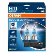SET 2x Auto žarulja COOL PLAVA H11 PGJ19-2/55W/12V 5000K - Osram