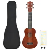 Set ukulelea Soprano s futrolom za djecu Natural 21 