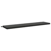 Vidaxl Blazina za klop SOEST 100% poliester Antracit 180 x 40 x 5 cm