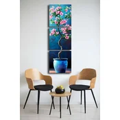 Wallxpert Slika na platnu 3P4545BSRC-005, 45 x 45 cm, 3 dela