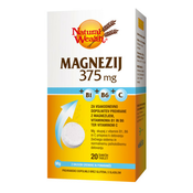 Natural Wealth Magnezij 375 mg, 20 šumečih tablet
