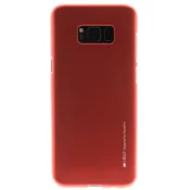 Goospery Jelly tanek silikonski ovitek (0,3) za Samsung Galaxy NOTE 8 N950-rdeč