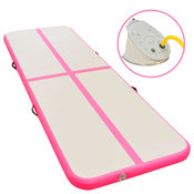 Strunjaca na napuhavanje s crpkom 500 x 100 x 10 cm PVC roza