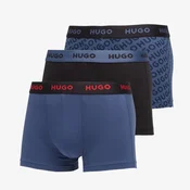 Bokserice Hugo Boss Trunk Triplet Design Multicolor S