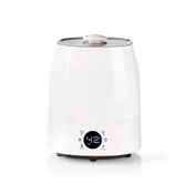Nedis Vlažilec zraka | 110 W | S hladno in toplo meglo | 5,5 l | Higrometer | Časovnik | Primerno za prostore do: 50 m2 | Siva/bela