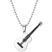 Ogrlica Gitarre - Srebrna KP34219