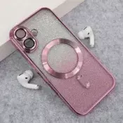 Maska Mag Case Electroplated za iPhone 17 roze