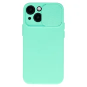 Onasi Lens Cover silikonski ovitek zaščita za Samsung Galaxy A13 5G A136/Samsung Galaxy A04s - mint