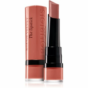 BOURJOIS Paris Rouge Velvet The Lipstick šminka z mat učinkom 2,4 g odtenek 15 Peach Tatin