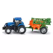 Siku traktor New Holland + Amazone prskalica
