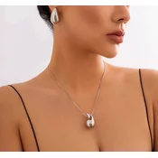 Ovratnica JEWELRY & WATCHES - Tear - L62_Silver