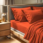 Tonne Orage - Fitted Sheet od Prave Cimet Ranforce Super King