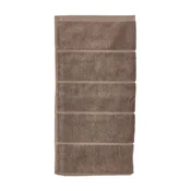 Svetlo rjava frotirna bombažna brisača 50x100 cm Sauna – Zone