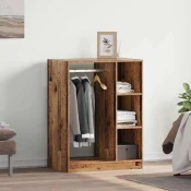 Ormaric s policom s pohranom Staro drvo 77 x 48 x 102 cm