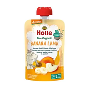 Pire od banane, jabuke, manga i marelice BIO Holle 100g