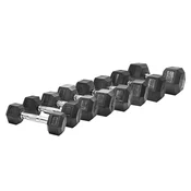 Komplet heks. gumiranih ročk 2,5 - 30 kg (12 parov)