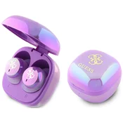 Guess bluetooth slušalke buds GUTWSJ144ESU stereo - vijola