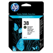 HP 38 Matte Black Pigment Ink Cartridge For use in selected  PhotoSmart  professional printers (C9412A)