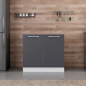Hanah Home kuhinjski element Minar 4146, 90 cm, beli / antracit