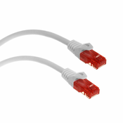 Maclean mctv-301 w 47265 patchcord utp cat6 plug-to-lug kabel 1m bel