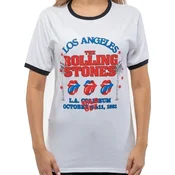 The Rolling Stones American LA Tour (Ringer) White XL Majica
