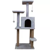 Paws & Whiskers Kucica za macke, Siva