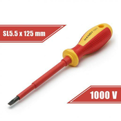 Izvijač izolirani 1000V SL5.5x125mm